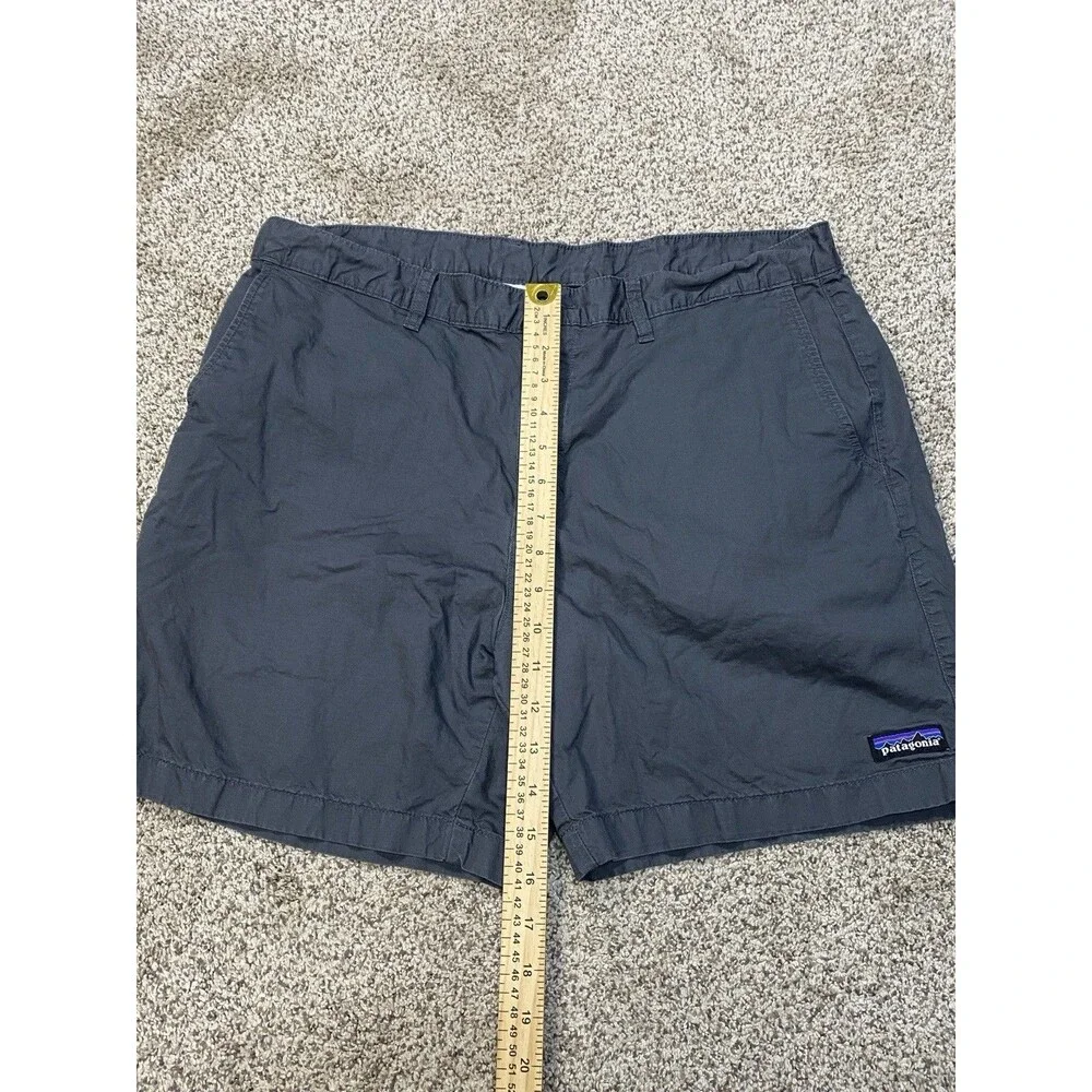 Patagonia Men's Dark Gray Flat Front Shorts